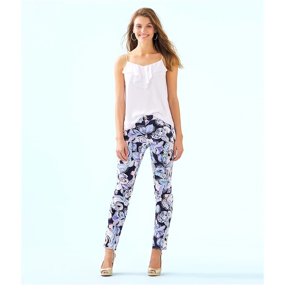 Lilly Pulitzer Pants - Lilly Pulitzer 29" Kelly Skinny Ankle Stretch Pant